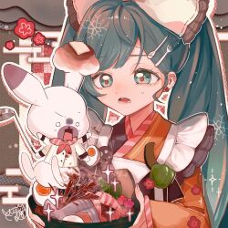hatsune miku from vocaloid
