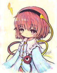 komeiji satori from touhou by kouba