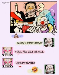 buggy the clown from one piece by huyandere
