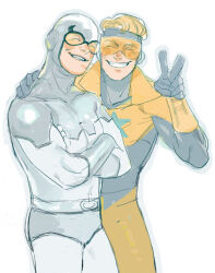 blue beetle from dc comics by kanataria