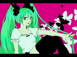 hatsune miku from vocaloid