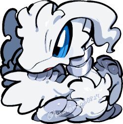 reshiram from pokemon by kawaanago