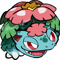 mega venusaur from pokemon by kawaanago