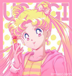 sailor moon from bishoujo senshi sailor moon by riccardo bacci