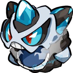 glalie from pokemon by kawaanago