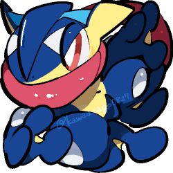 greninja from pokemon by kawaanago