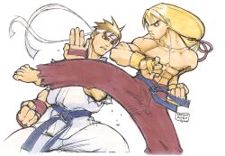 ken masters from street fighter by ikeno daigo