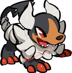 houndoom from pokemon by kawaanago