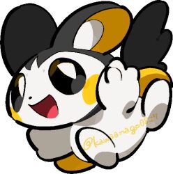 emolga from pokemon by kawaanago