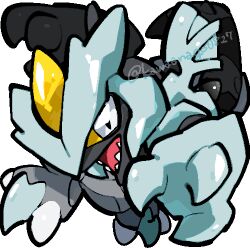 black kyurem from pokemon by kawaanago