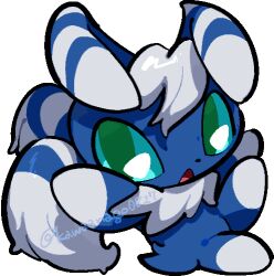 meowstic from pokemon by kawaanago
