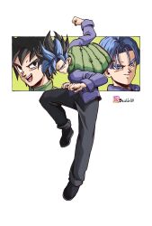 gotenks from dragon ball by beatlo (rodrigo38658978)
