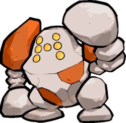 regirock from pokemon by kawaanago