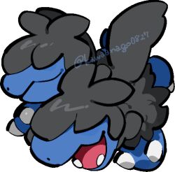 zweilous from pokemon by kawaanago