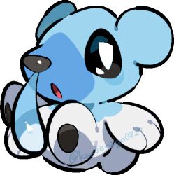 cubchoo from pokemon by kawaanago