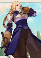 agrias oaks from final fantasy by kagematsuri