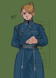 riza hawkeye from fullmetal alchemist