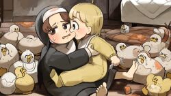clumsy nun (diva) from little nuns (diva) by diva (hyxpk)