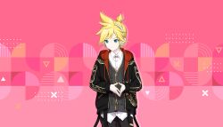 kagamine len from project sekai by colorful palette