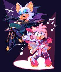 amy rose from sonic (series) by constellor