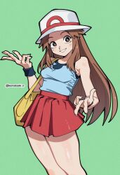 leaf (pokemon) from pokemon by komatsuki n