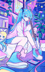 hatsune miku from vocaloid