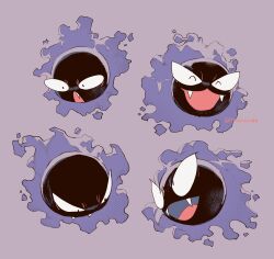 gastly from pokemon by newo (shinra-p)