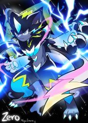 mega zeraora from pokemon