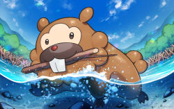 bidoof from pokemon