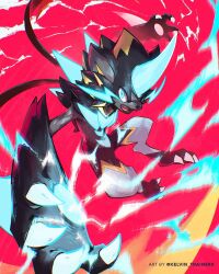 mega zeraora from pokemon by kelvin-trainerk