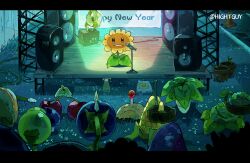 peashooter (plants vs. zombies) from plants vs. zombies by hightguy