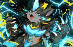 mega zeraora from pokemon by 7aru kk
