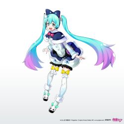 hatsune miku from vocaloid