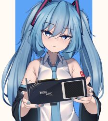 hatsune miku from vocaloid