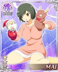 mai (senran kagura) from christmas