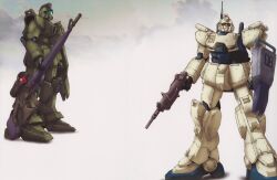 gm (mobile suit) from gundam by katoki hajime