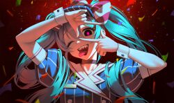 hatsune miku from mesmerizer (vocaloid)
