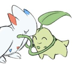 chikorita from pokemon by xlii idk