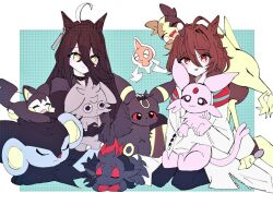agnes tachyon (tach-nology) (umamusume) from pokemon