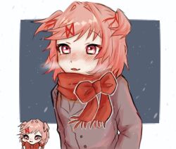 natsuki (doki doki literature club) from doki doki literature club