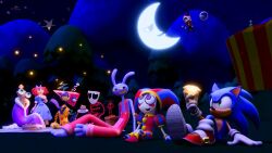 caine (the amazing digital circus) from sonic (series)