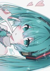 hatsune miku from vocaloid