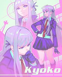 kirigiri kyoko from danganronpa: trigger happy havoc