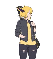 jolteon from pokemon by kirby otaku