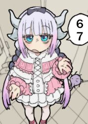 kanna kamui from kobayashi-san chi no maidragon by genkan