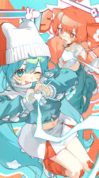 hatsune miku from pppp (vocaloid)
