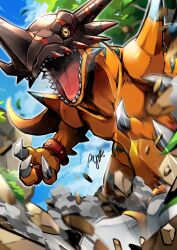 geogreymon from digimon by ayo (ayosanri009)
