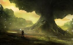 great deku tree from the legend of zelda by jeffbrown67