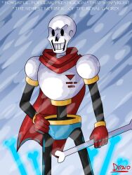 papyrus (undertale) from undertale by dracoflare