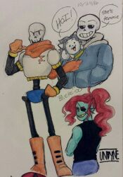 papyrus (undertale) from undertale by bluebertea